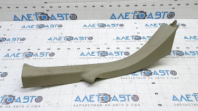 Rear right door sill trim for Toyota Prius 30 10-15, beige, worn