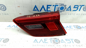 Right inner trunk lid light for VW Tiguan 18-24 USA, scratches