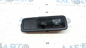 VW Tiguan 18-24 black second row left light with trim