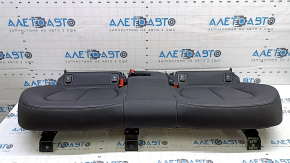 BMW X1 F48 16-22 rear seat cushion, one-piece, black leather, with frame and latches
