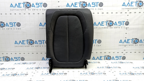 Rear seat backrest left BMW X1 F48 16-22 black leather, perforated, with frame