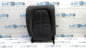 Right rear seat backrest BMW X1 F48 16-22 black leather, perforated, with frame