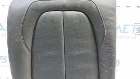 Right rear seat backrest BMW X1 F48 16-22 black leather, perforated, with frame