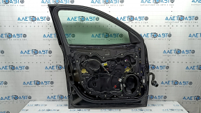 Jeep Cherokee KL 14-20 keyless front left door assembly, black PXJ, color-matched trims