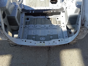 Rear panel BMW X1 F48 16-22 2 parts, white 300, on the body