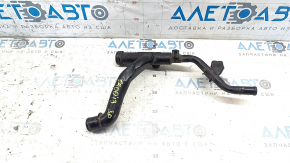 Metal cooling hose from a Fiat 500 12-17 water pump without a tube
