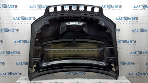 Jeep Cherokee KL 19-23 aluminum hood, black PXJ, fabricated, dents, bumps, corrosion