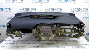 Toyota Prius 30 10-13 black dashboard with airbag, beige frame, scratches