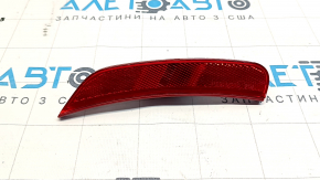 Left rear bumper dimensions for Chrysler Pacifica 17-24