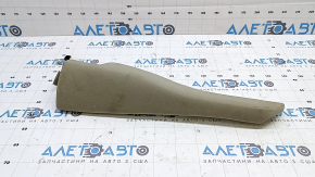 Left side trim for rear seats for Toyota Prius 30 10-15, beige velour, dry-cleanable