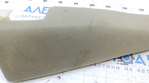 Left side trim for rear seats for Toyota Prius 30 10-15, beige velour, dry-cleanable