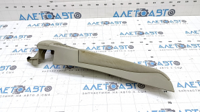 Right side trim for rear seats for Toyota Prius 30 10-15, beige velour, dry-cleanable, scratches