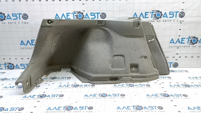 Left arch trim for Toyota Prius 30 10-15, gray, type 2, needs dry cleaning, scratches, fastener is peeling off, plug is missing