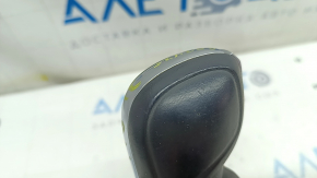 VW Tiguan 18-24 black leather gear knob, no trim, scratches