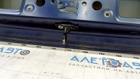 Naked trunk door with glass for Toyota Prius 30 12-15 blue 8S6, with two glasses, with a hook