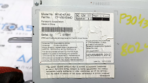 The monitor, display, navigation Toyota Prius 30 13-15 screen coating has peeled off
