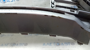 Front bumper, bare, VW Tiguan 18-21 R-Line, silver LB7S, pinned, scratches, chips, cracked paint