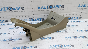 Toyota Prius 30 10-15 center console trim, beige, with trim, scratches, needs cleaning