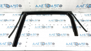 Upper rear left door molding Jeep Cherokee KL 14-22 matte, with glass seal
