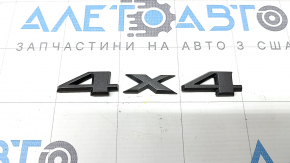 Jeep Cherokee KL 19-22 Gray 4x4 Tailgate Emblem