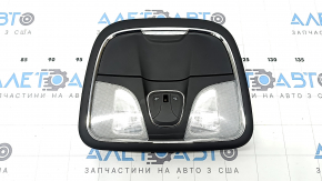 Jeep Cherokee KL 19-22 front headlight assembly without sunroof, black
