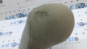 Front left headrest for Toyota Prius 30 10-15, velour, beige, dry-cleanable