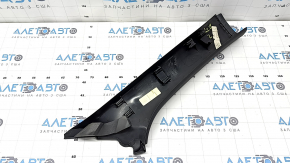 Jeep Cherokee KL 19-22 black upper left front pillar trim