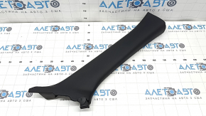 Jeep Cherokee KL 19-22 black front pillar trim, upper right