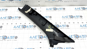 Jeep Cherokee KL 19-22 black front pillar trim, upper right
