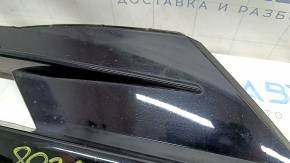Lower grille of the front bumper, left, VW Tiguan 18-21, black gloss, with parking sensors, R-Line, sand, chips, scratches