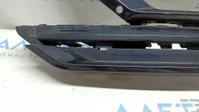 Left fog light frame for VW Tiguan 18-21, gloss black, R-Line, sand, chips, scratches