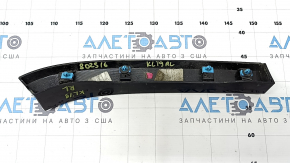 Jeep Cherokee KL 19-22 rear left center fender arch trim, black