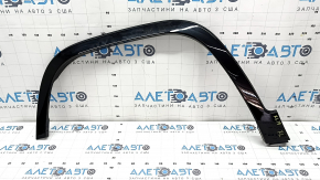 Jeep Cherokee KL 19-22 front left fender arch trim, black, broken fasteners