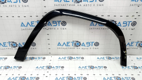 Jeep Cherokee KL 19-22 front right fender arch trim, black, broken fasteners