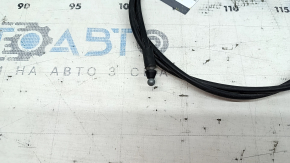Hyundai Sonata 11-15 hood release cable, rear part, broken