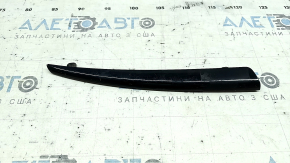 Upper right radiator grille molding for Mazda 6 14-17, black, scratches, chips