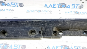 Right threshold Toyota Prius 30 10-15 blue, scratches, broken fasteners
