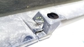 Right threshold Toyota Prius 30 10-15 blue, scratches, broken fasteners