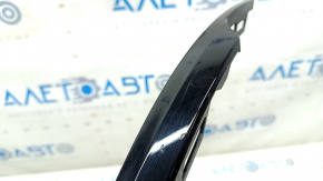 Left rear bumper molding for VW Tiguan 18-24, glossy black, scratches