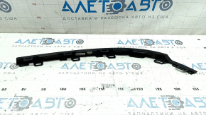 Left rear bumper molding for VW Tiguan 18-24, glossy black, scratches