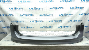 Rear bumper bare upper part VW Tiguan 18-24 silver LB7S, scratches, broken fasteners