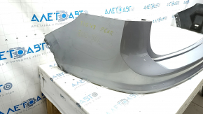 Rear bumper bare upper part VW Tiguan 18-24 silver LB7S, scratches, broken fasteners