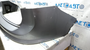 Rear bumper bare upper part VW Tiguan 18-24 silver LB7S, scratches, broken fasteners