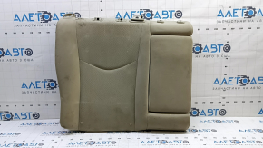 Rear row of seats, upper right part, Toyota Prius 30 10-15, beige velour, with belt and armrest, needs cleaning, scratch