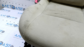 Driver's seat for Toyota Prius 30 12-15 without airbag, without headrest, mechanical, beige velour, dry-cleanable