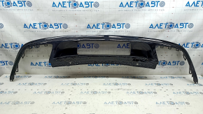 Rear bumper lip for VW Tiguan 18-21 for parking sensors, glossy black, dented, worn