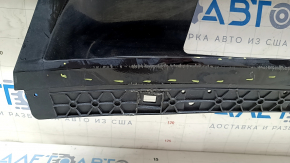 Rear bumper lip for VW Tiguan 18-21 for parking sensors, glossy black, dented, worn