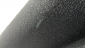 Right arch trim for Jeep Cherokee KL 19-23, black, for electric door and subwoofer, scratches, whitened plastic