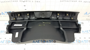 Jeep Cherokee KL 19-23 trunk opening trim, black, scratches, plastic turned white