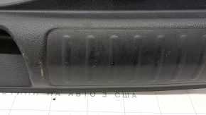 Jeep Cherokee KL 19-23 trunk opening trim, black, scratches, plastic turned white